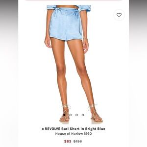 SOLD OUT House of Harlow 1960 Silk Shorts